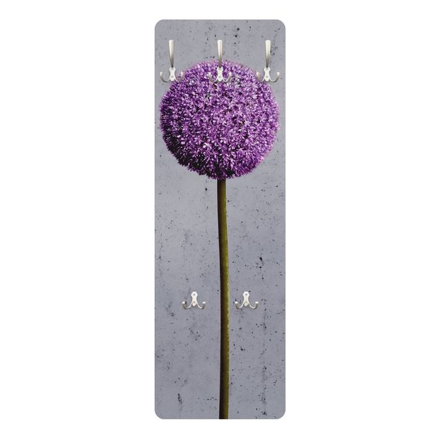 Garderobe Blumen - Allium Kugel Blüten