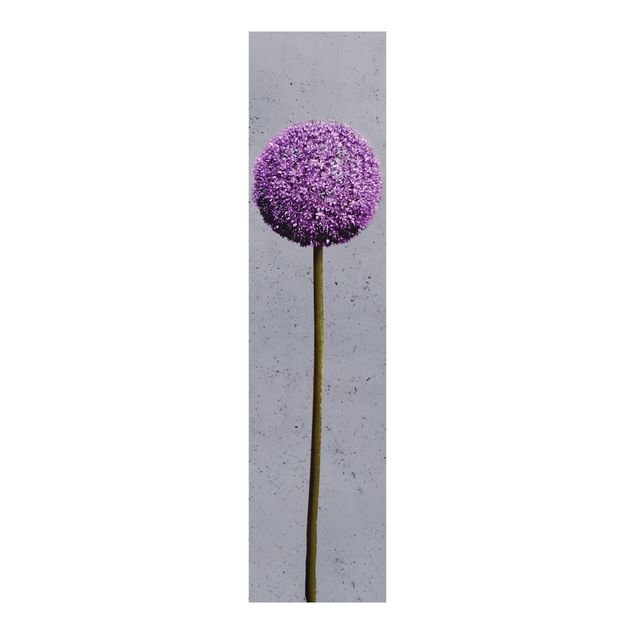 Schiebegardinen Set - Allium Kugel-Blüten - Flächenvorhänge