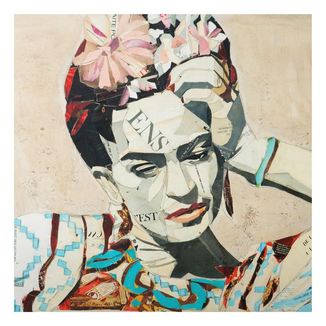 Wandbilder Frida Kahlo - Collage No.1