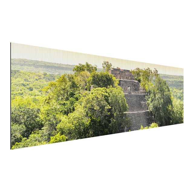Bilder Pyramide von Calakmul