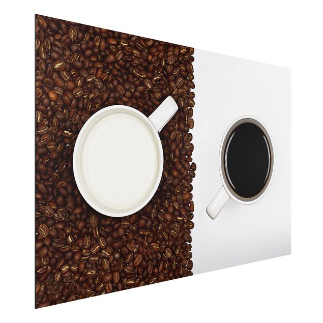 Wandbilder Milchkaffee