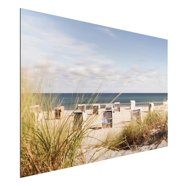 Wandbilder Ostsee und Strandkörbe