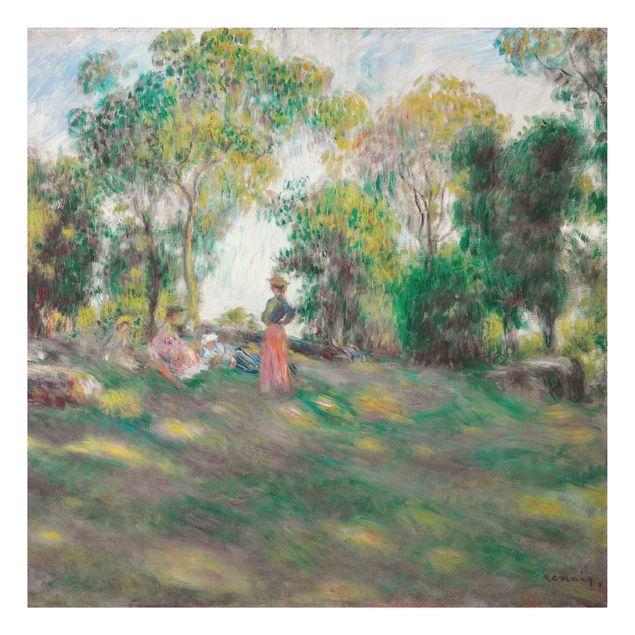 Renoir Gemälde Auguste Renoir - Landschaft mit Figuren