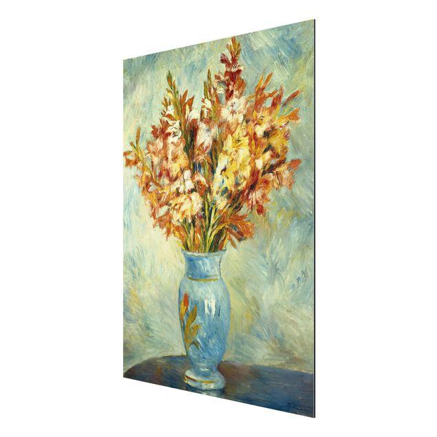 Bilder Auguste Renoir - Gladiolen in Vase