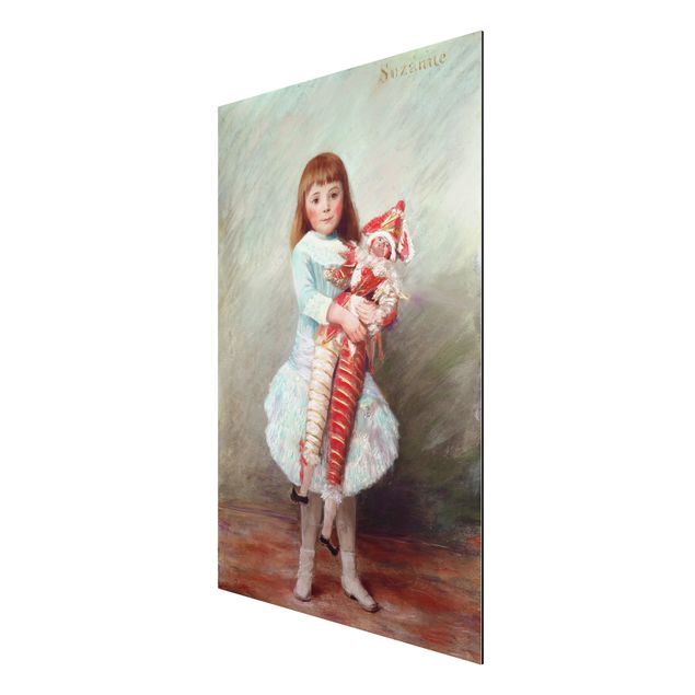 Wandbilder Auguste Renoir - Suzanne mit Harlekinpuppe