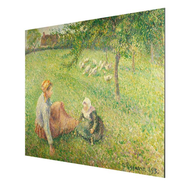 schöne Bilder Camille Pissarro - Gänsehirtin