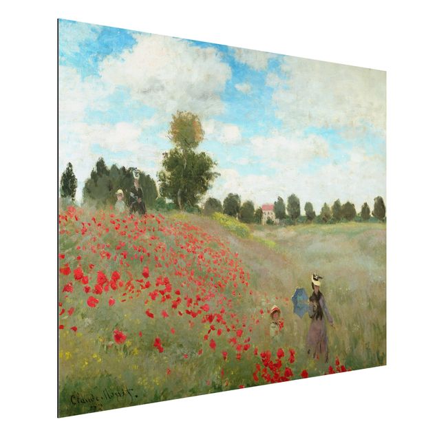 Bilder von Monet Claude Monet - Mohnfeld bei Argenteuil