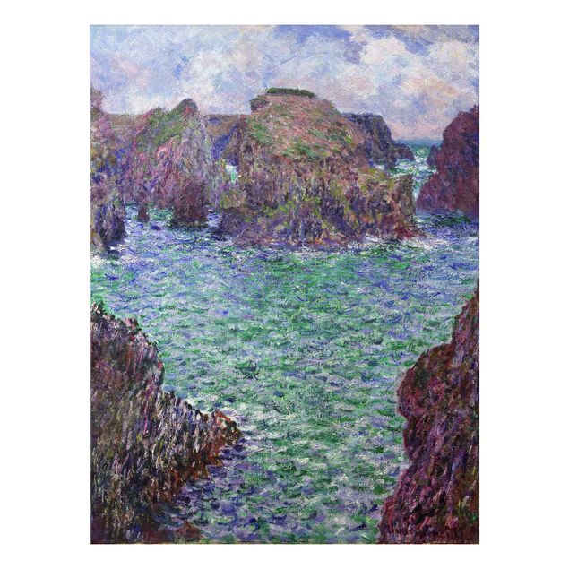 Alu-Dibond Bild - Claude Monet - Die Elster