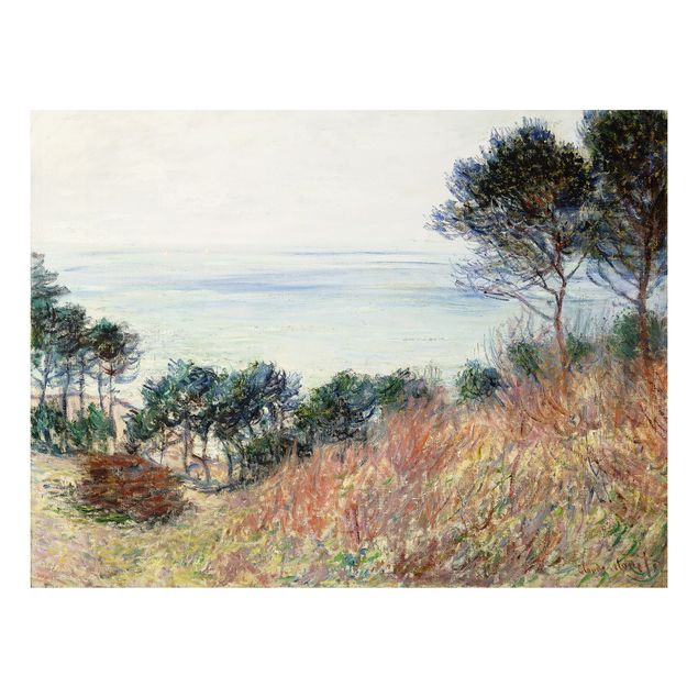 Alu-Dibond Bild - Claude Monet - Die Küste von Varengeville
