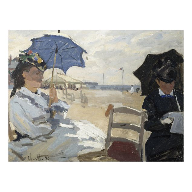 Bilder Claude Monet - Strand von Trouville