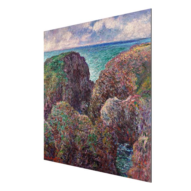 Alu Dibond Bilder Claude Monet - Felsengruppe Port-Goulphar