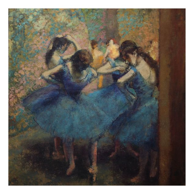 Edgar Degas Gemälde Edgar Degas - Blaue Tänzerinnen