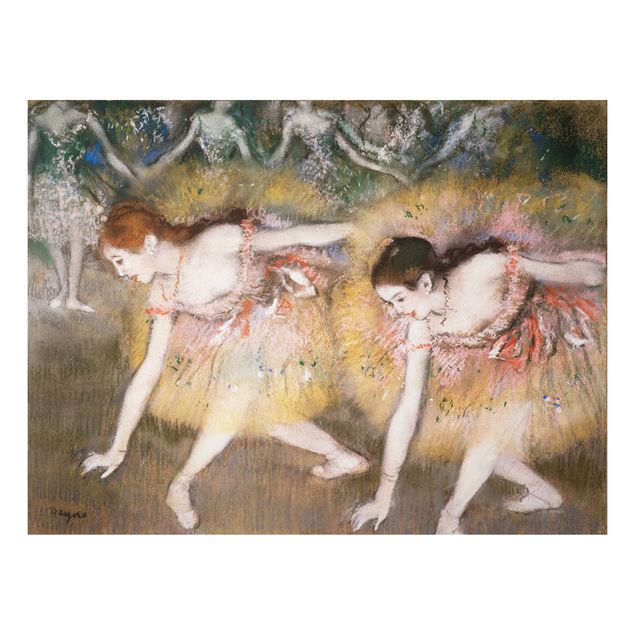 Degas Bilder Edgar Degas - Verbeugende Ballerinen