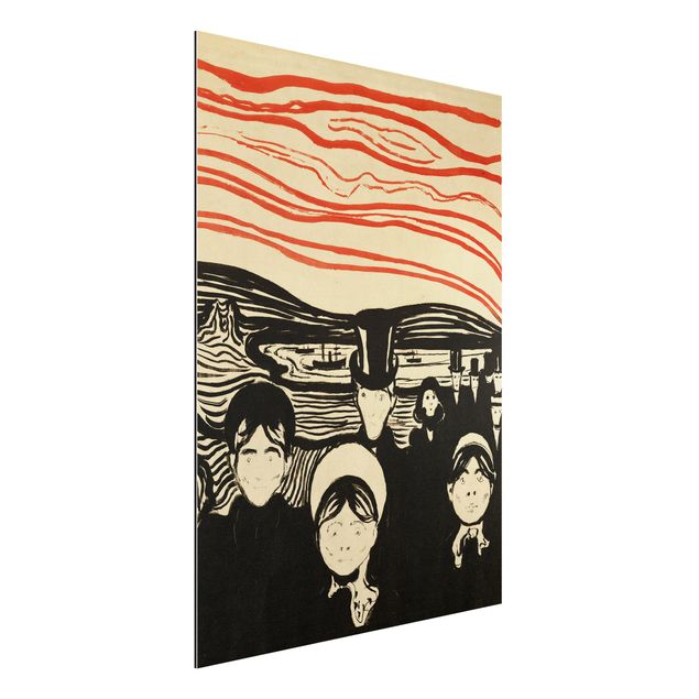 Bilder Expressionismus Edvard Munch - Angstgefühl