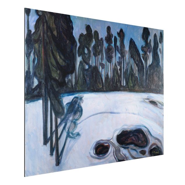 Expressionistische Gemälde Edvard Munch - Sternennacht