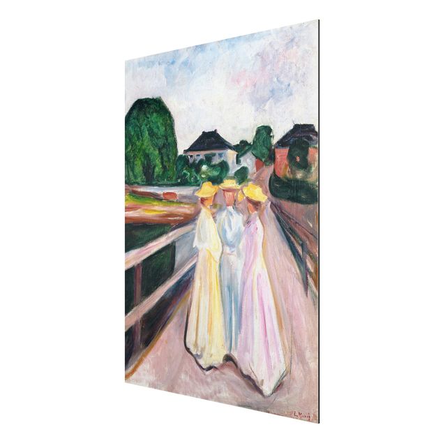 Munch Bilder Edvard Munch - Drei Mädchen