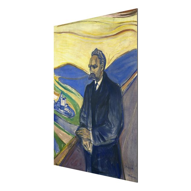 Munch Bilder Edvard Munch - Porträt Nietzsche