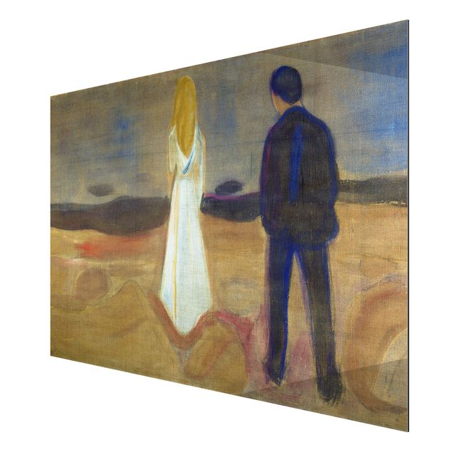 Munch Gemälde Edvard Munch - Zwei Menschen