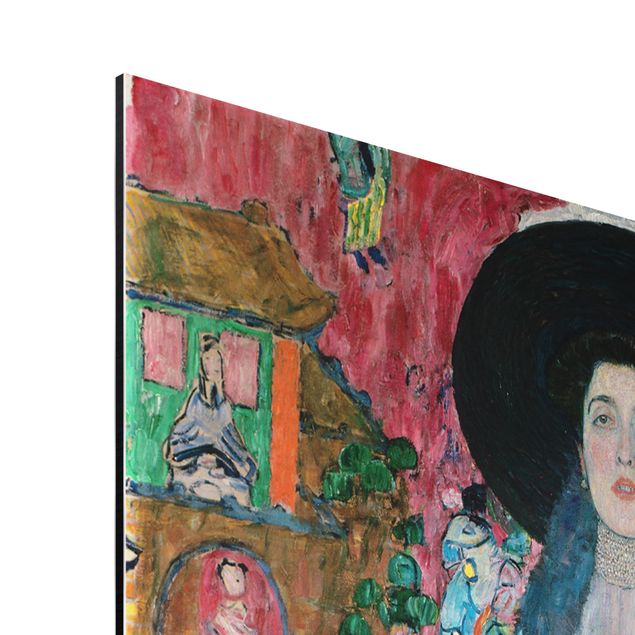 Alu Dibond Bilder Gustav Klimt - Adele Bloch-Bauer II