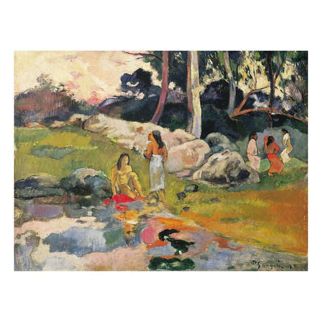 Gauguin Gemälde Paul Gauguin - Flussufer