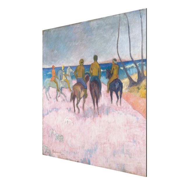 Bilder Paul Gauguin - Reiter am Strand