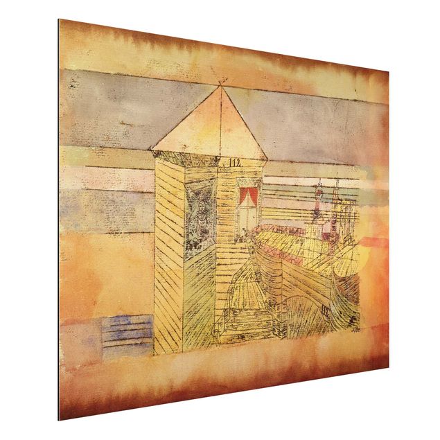 Expressionismus Bilder Paul Klee - Wunderbare Landung