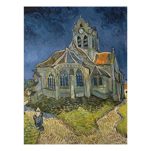 Van Gogh Bilder Vincent van Gogh - Kirche Auvers-sur-Oise