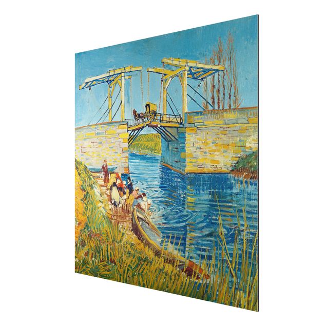 schöne Bilder Vincent van Gogh - Zugbrücke in Arles