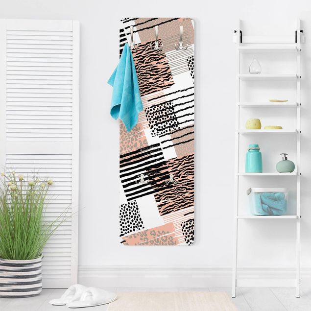 Garderobe - Animalprint Zebra Tiger Leopard Australien