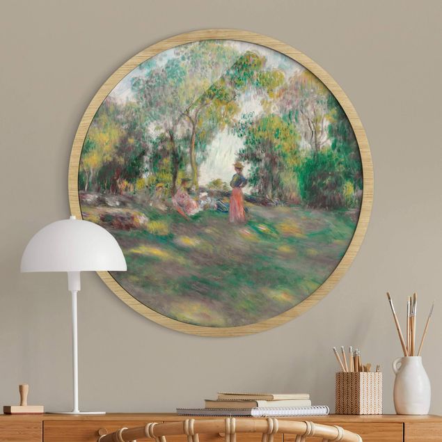 Impressionistische Bilder Auguste Renoir - Landschaft mit Figuren