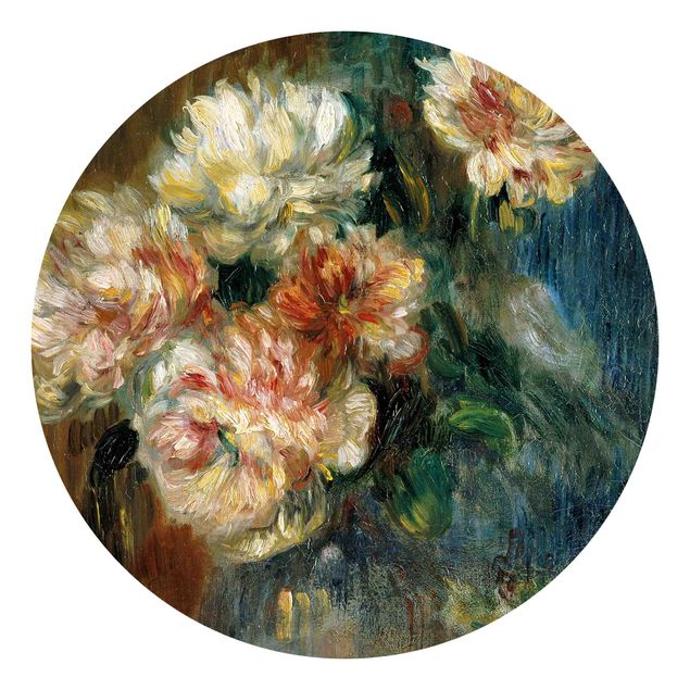 Design Tapeten Auguste Renoir - Vase Pfingstrosen