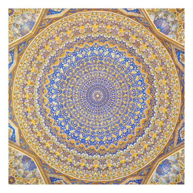 Glas Spritzschutz - Dome of the Mosque - Quadrat - 1:1