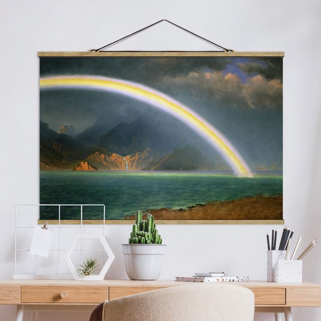 Bilder Albert Bierstadt - Regenbogen über Jenny Lake
