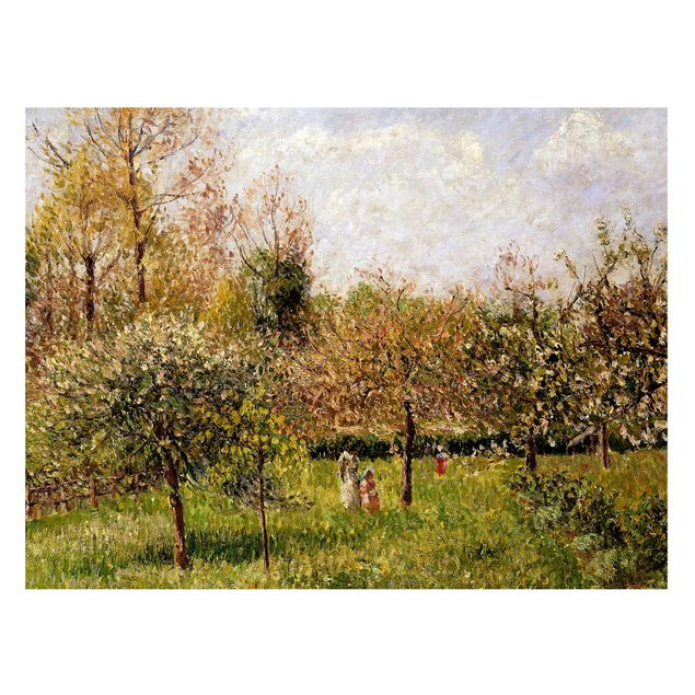 Magnettafeln Natur Camille Pissarro - Frühling in Eragny