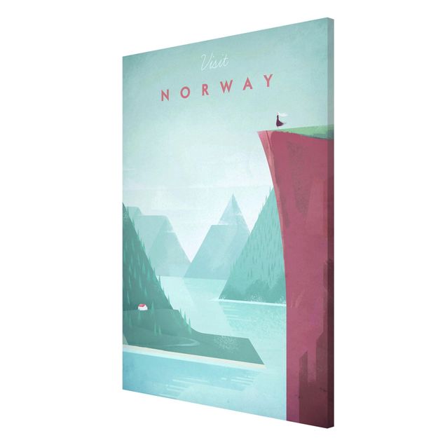 Wandbilder Reiseposter - Norwegen