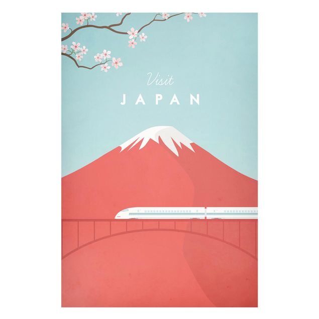 Magnettafeln Natur Reiseposter - Japan
