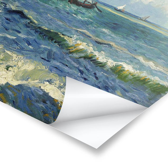 Poster Vincent van Gogh - Seelandschaft