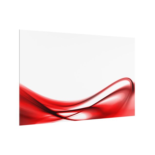 Spritzschutz Glas - Red Touch - Querformat - 3:2