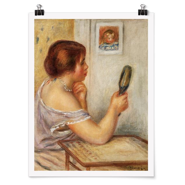 Renoir Gemälde Auguste Renoir - Gabrielle mit Spiegel