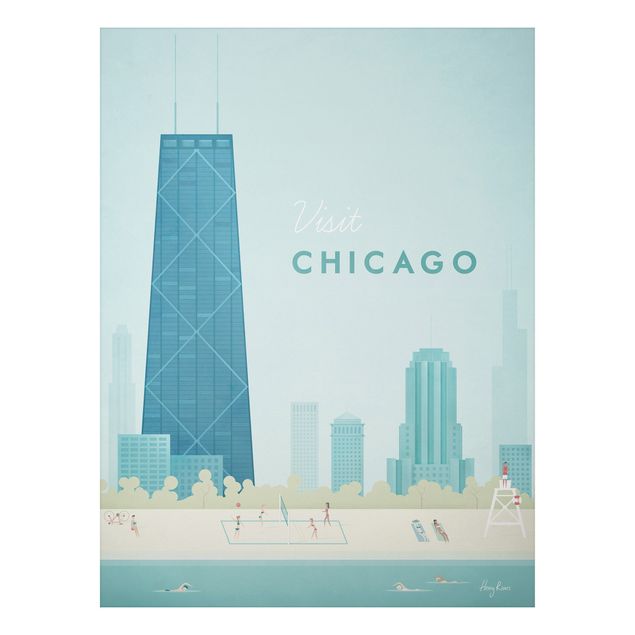 Bilder Reiseposter - Chicago