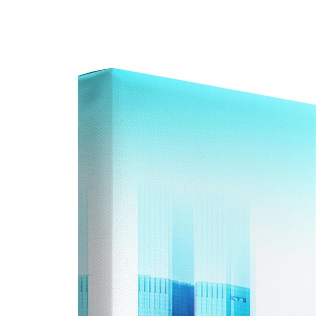 Leinwandbild 3-teilig - Manhattan Skyline Urban Stretch - Triptychon