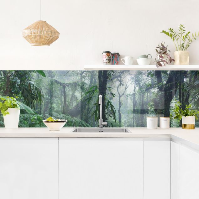 Küche Wandpaneel Monteverde Nebelwald