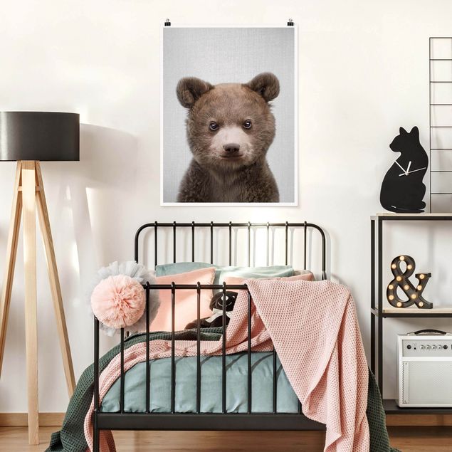 Moderne Poster Baby Bär Bruno
