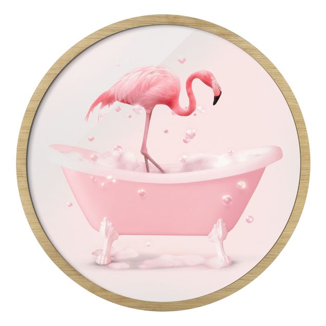Jonas Loose Prints Badewannen Flamingo
