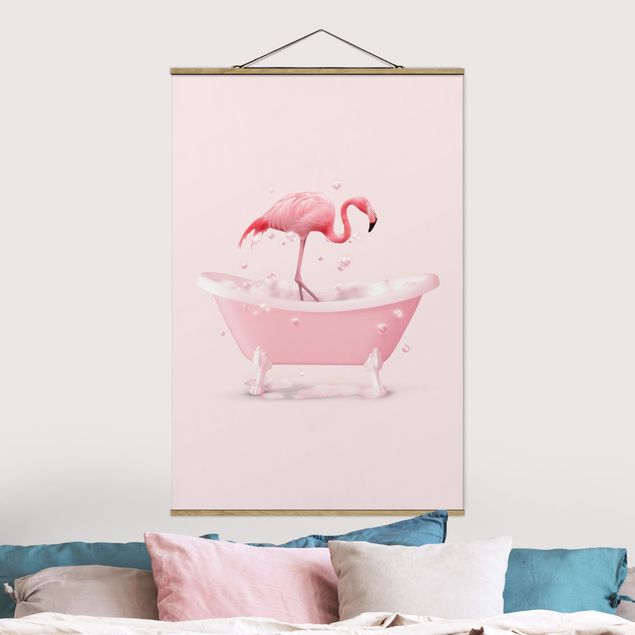 Jonas Loose Bilder Badewannen Flamingo