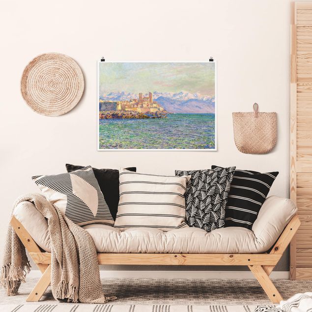 Landschaftsposter Claude Monet - Antibes-Le Fort
