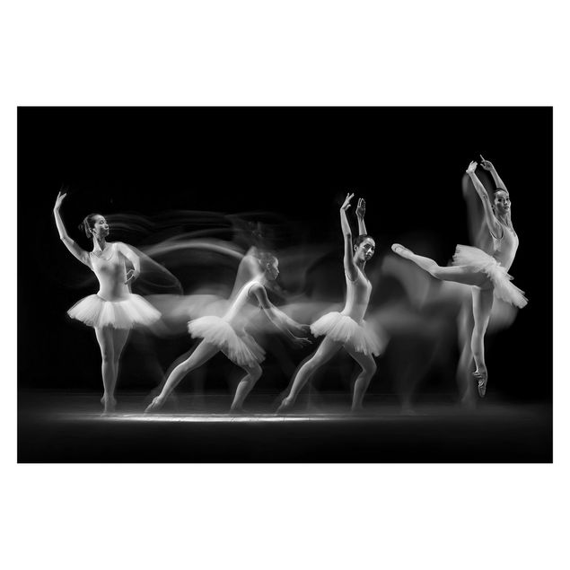 Fototapete - Ballerina Art Wave