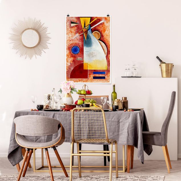 abstrakte Kunst Poster Wassily Kandinsky - Ineinander