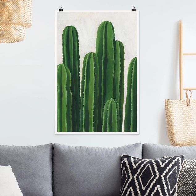 Wand Poster XXL Lieblingspflanzen - Kaktus