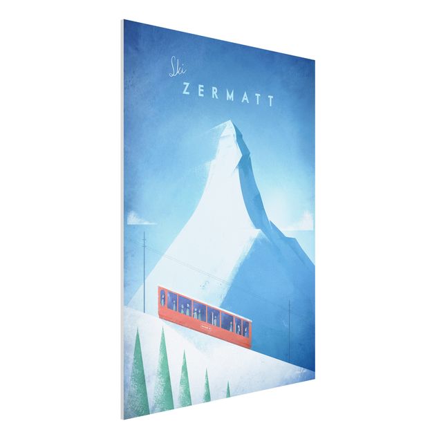 Henry Rivers Prints Reiseposter - Zermatt